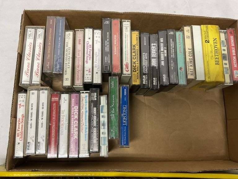 CDs and cassettes Legacy Auction Company