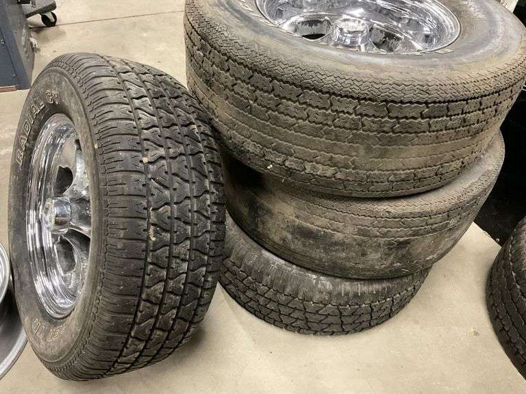Keystone rims with assorted tires Legacy Auction Company