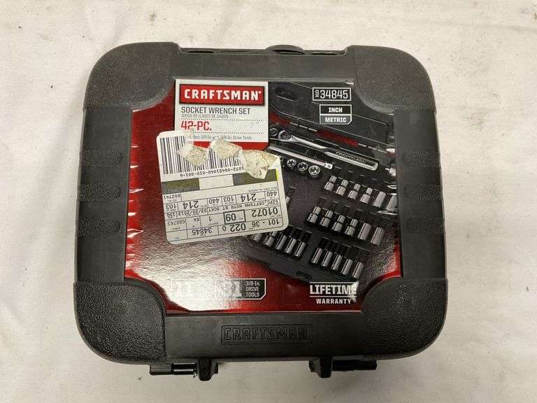 Craftsman socket wrench set Legacy Auction Company