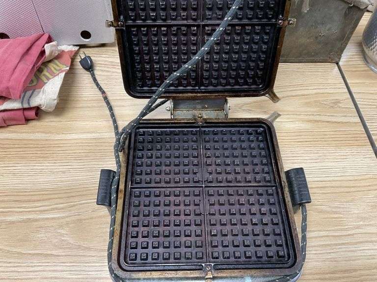 Vintage waffle maker Legacy Auction Company