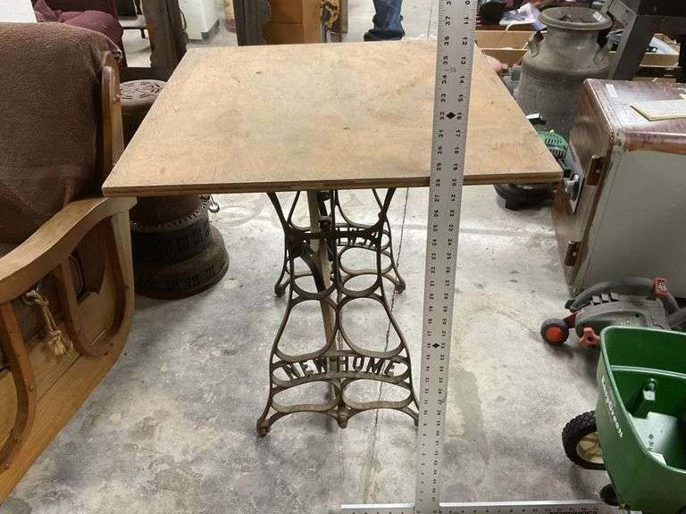 Sewing machine base table Legacy Auction Company