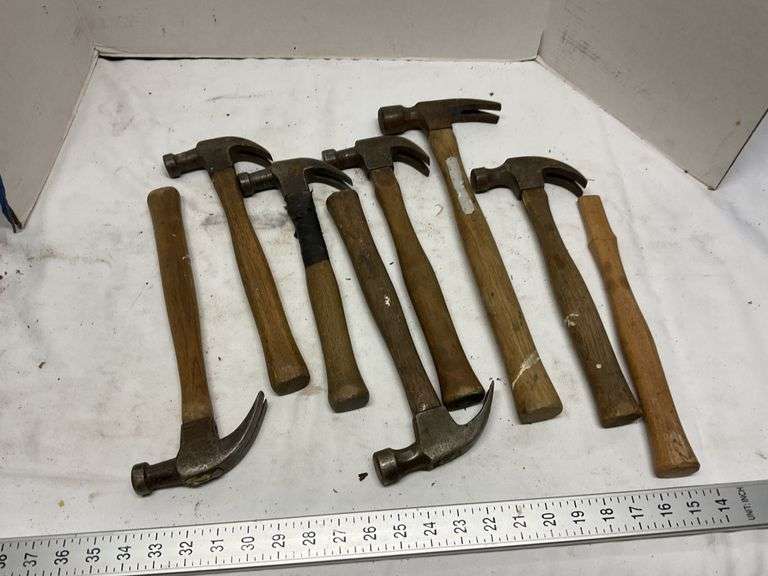 Assorted hammers Legacy Auction Company