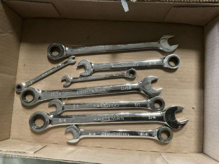 Craftsman combination wrenches Legacy Auction Company