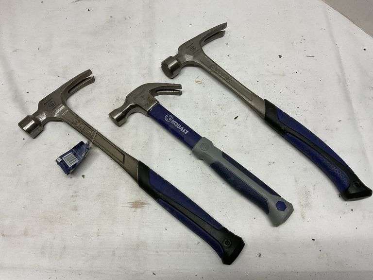 Kobalt Assorted hammers Legacy Auction Company