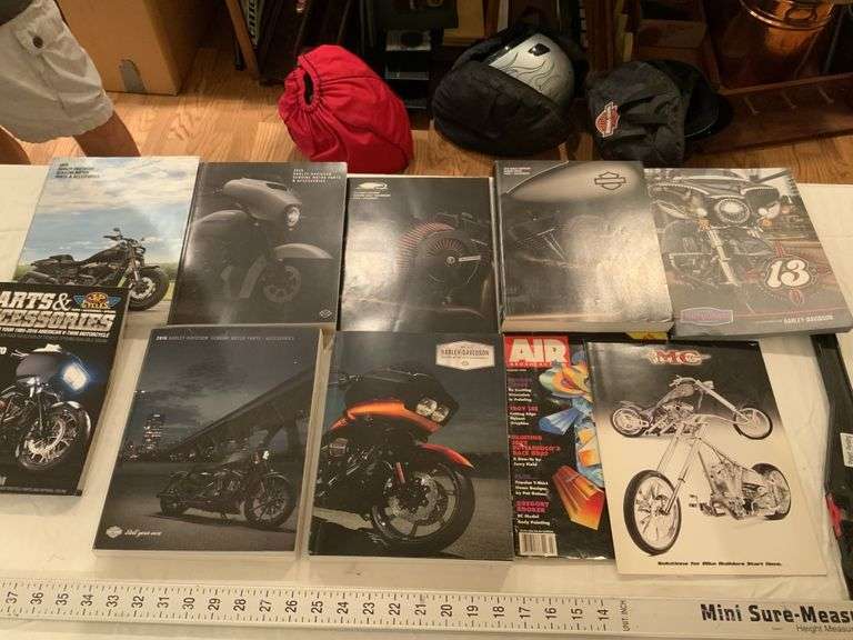 Harley Davidson parts and accessories books Legacy Auction Company