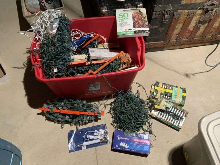 Christmas lights Legacy Auction Company