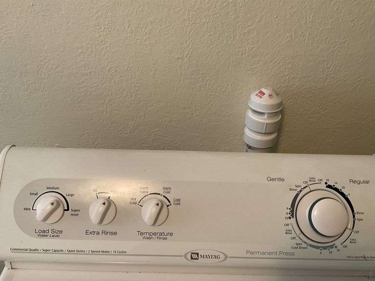 Maytag washer Quiet series with hoses Legacy Auction Company