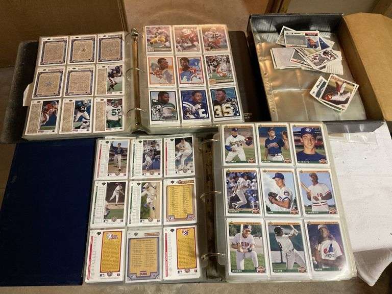 Baseball and football cards Legacy Auction Company