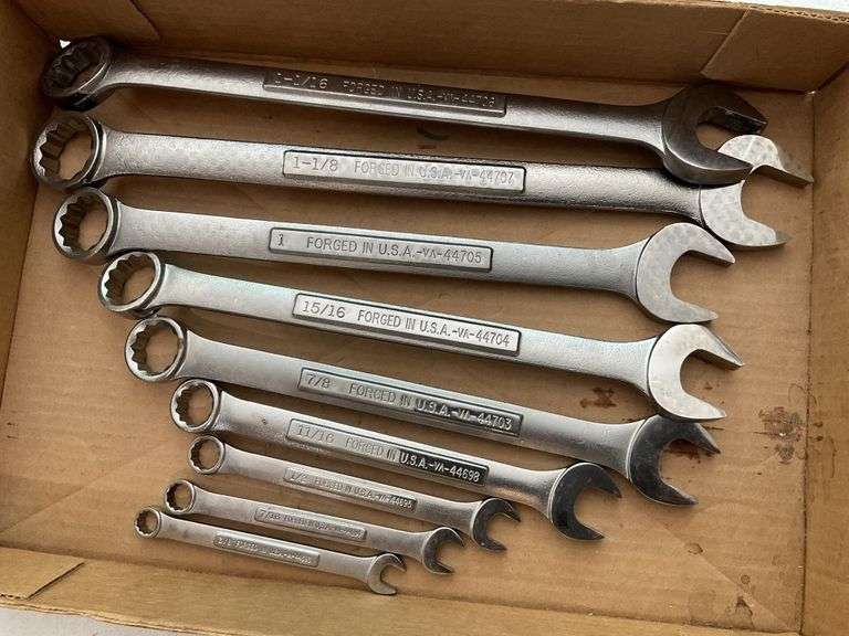 Craftsman combination wrenches Legacy Auction Company
