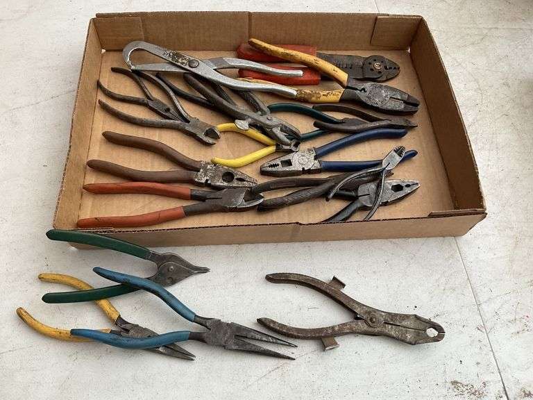 Assorted pliers Legacy Auction Company