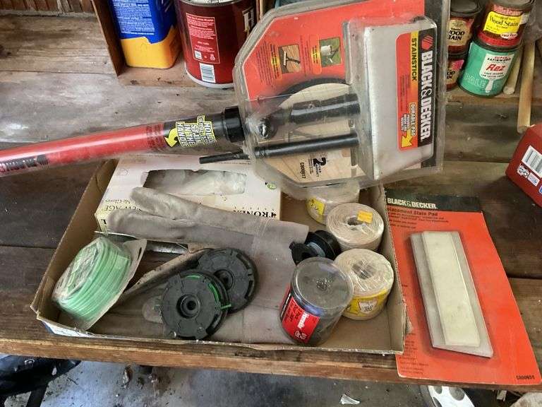 Black and decker stain stick etc Legacy Auction Company