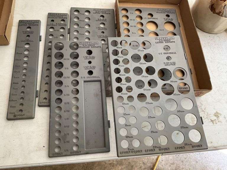 Craftsman socket organizer legacy auction company