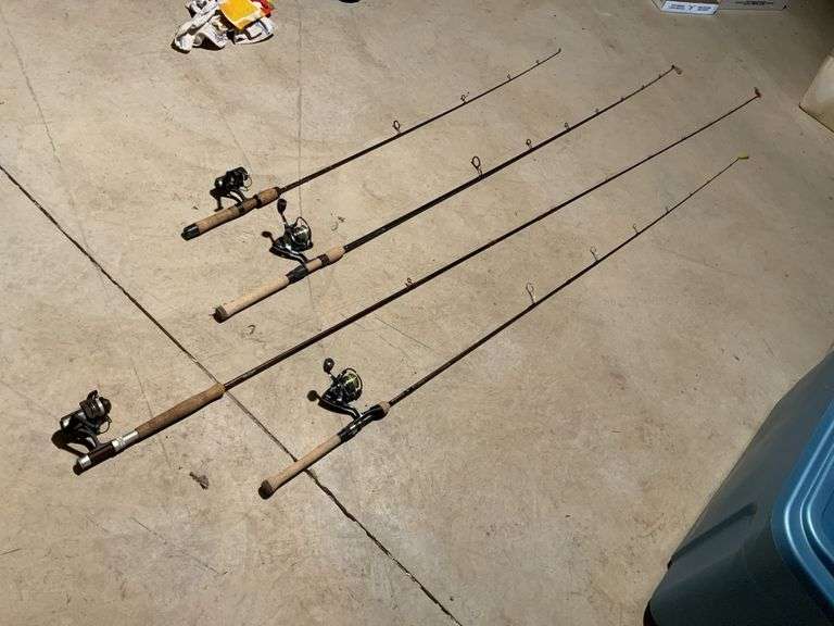St Croix and Fenwick rods Legacy Auction Company