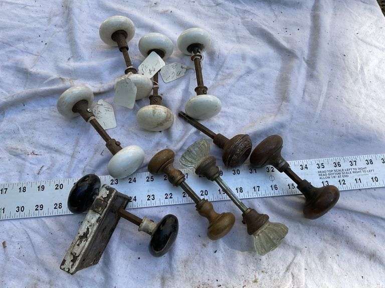 Vintage door knobs Legacy Auction Company