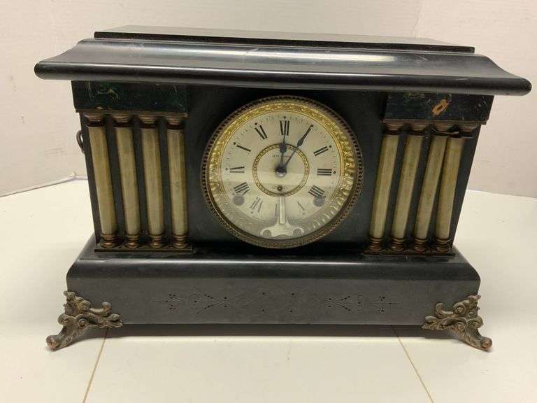 Vintage Seth Thomas mantle clock Legacy Auction Company
