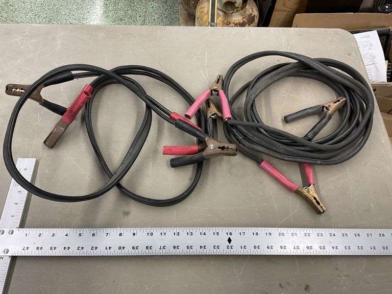 Two sets of jumper cables Legacy Auction Company