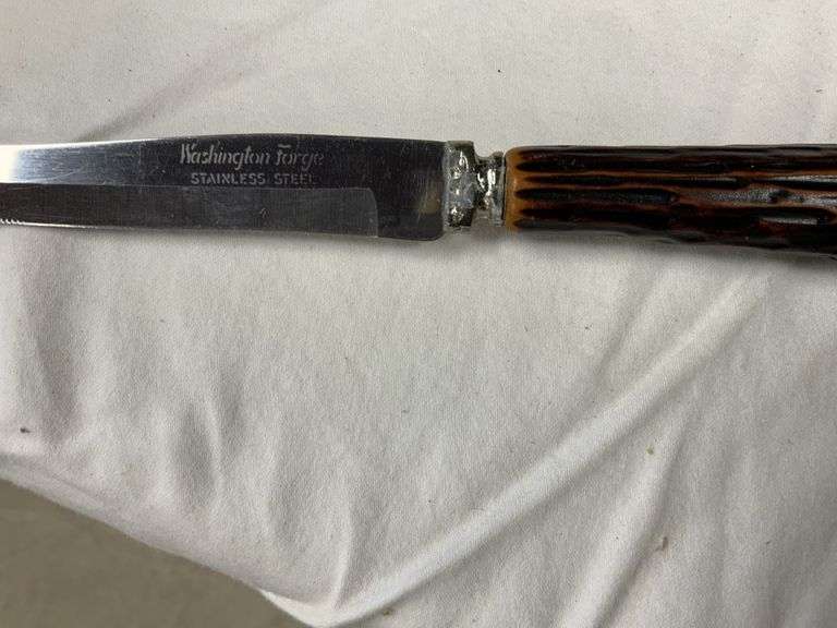 Washington knife set, and complementary Legacy Auction Company