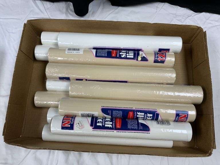 Shelf liner Legacy Auction Company