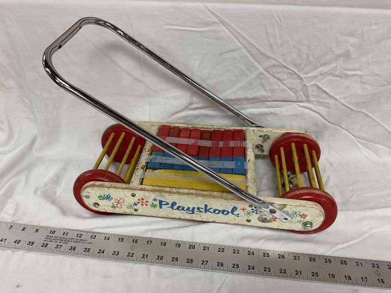 Playskool push toy with blocks Legacy Auction Company