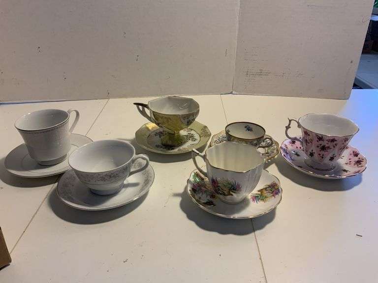 Cup and saucer sets Legacy Auction Company