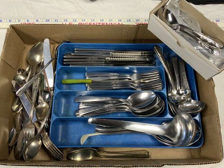 Assorted flatware Legacy Auction Company