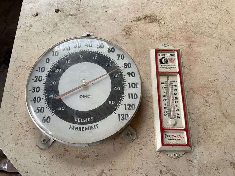 Two thermometers Legacy Auction Company