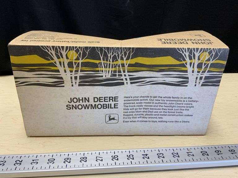 John Deere snowmobile Legacy Auction Company