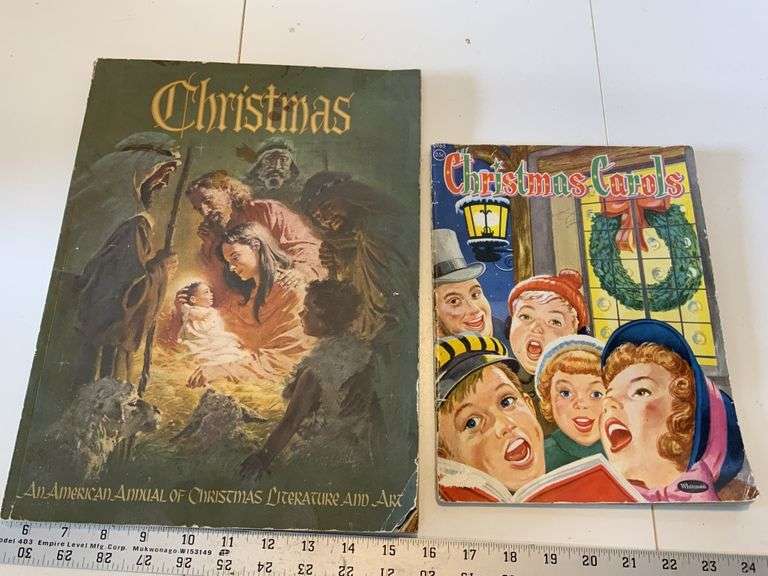 Vintage Christmas book Legacy Auction Company