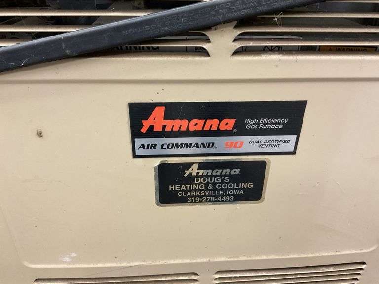 Amana LP furnace Legacy Auction Company