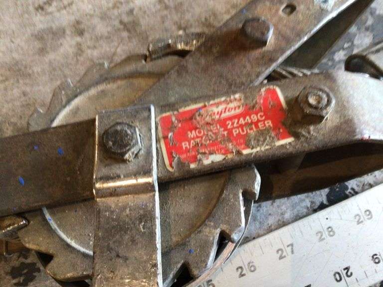 Dayton Ratchet puller Legacy Auction Company