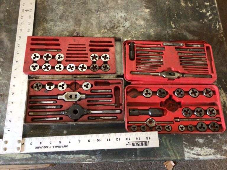 Tap and die sets Legacy Auction Company