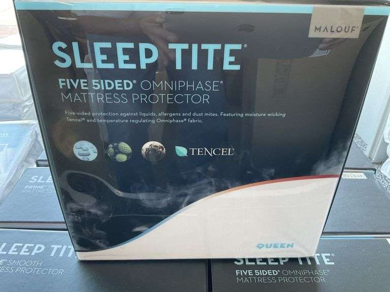 7 Sleep tight five sided Omni phase mattress Legacy Auction Company