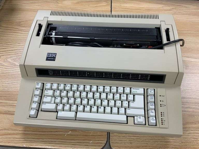 IBM electric typewriter Legacy Auction Company