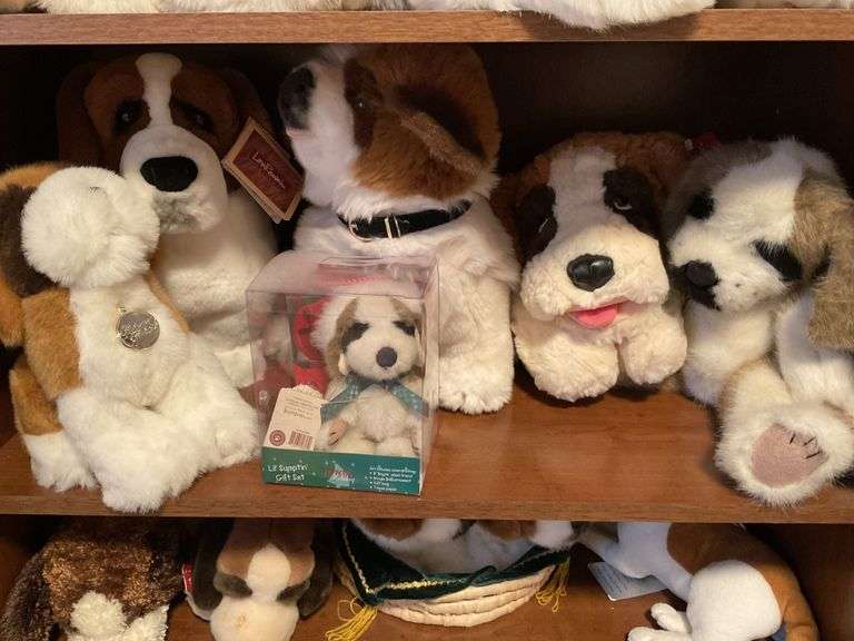 Plush Saint Bernards Legacy Auction Company