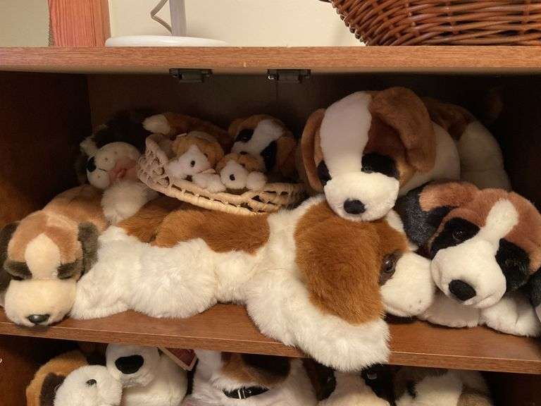 Plush Saint Bernards Legacy Auction Company