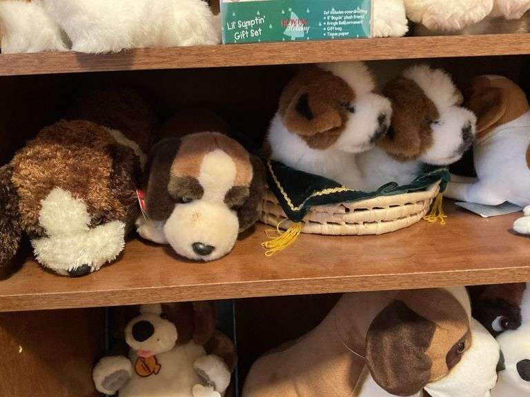 Plush Saint Bernards Legacy Auction Company