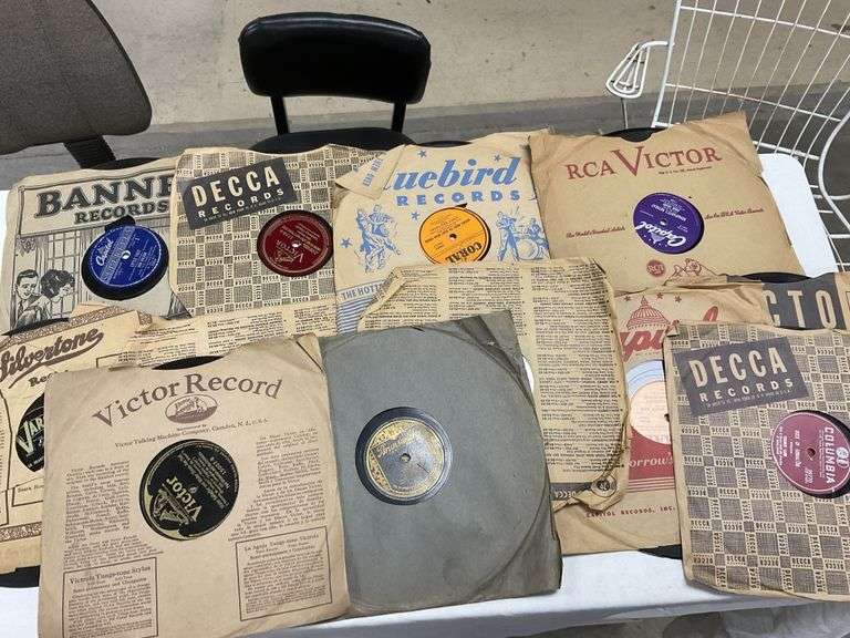 78 RPM records Legacy Auction Company