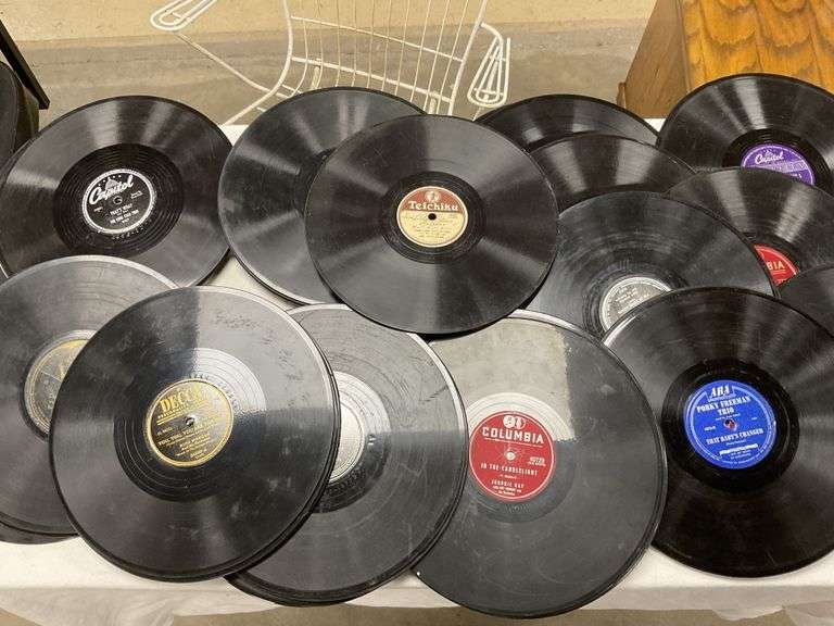 Approximately 48, 78 RPM records Legacy Auction Company