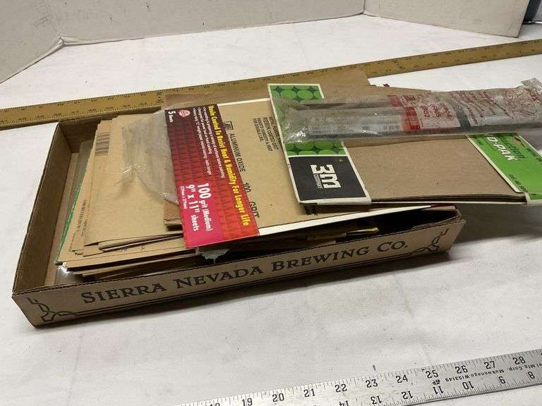 Assorted sandpaper Legacy Auction Company