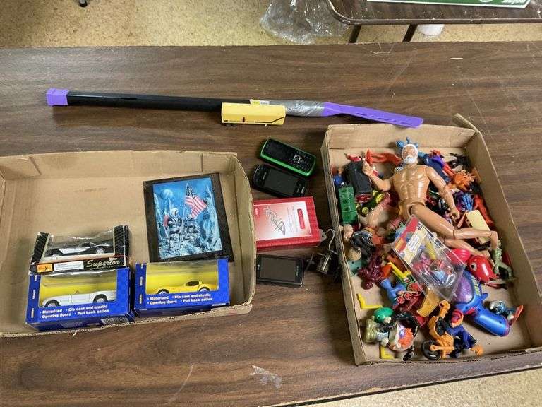 Cars, phones, toys, etc Legacy Auction Company