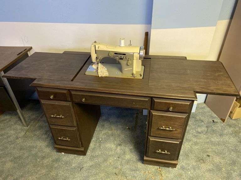Necchi sewing machine and Legacy Auction Company