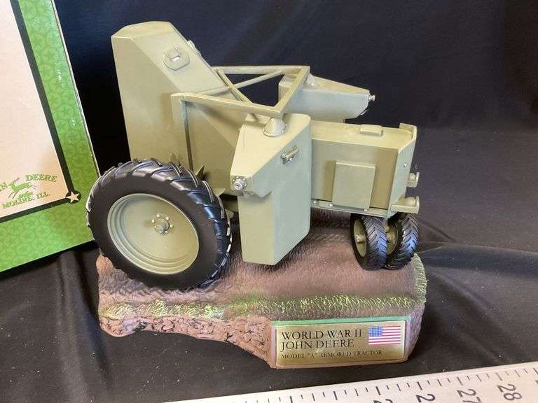 John Deere model A armored tractor Legacy Auction Company