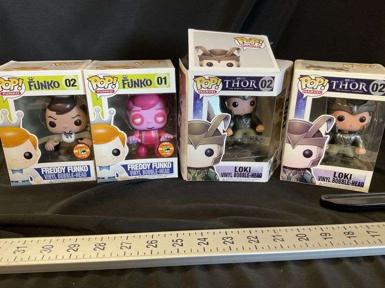 POP Funko bobble heads Legacy Auction Company