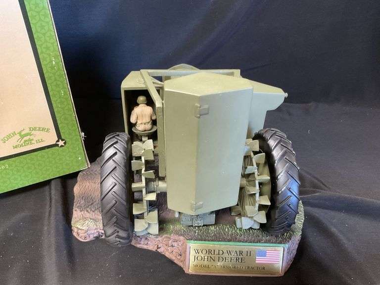 John Deere model A armored tractor Legacy Auction Company
