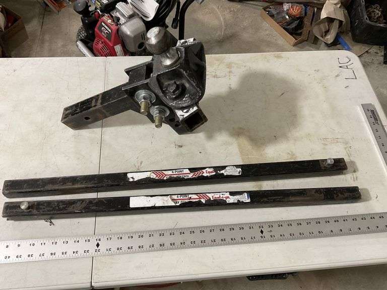 Heavy duty adjustable bumper hitch and sway bars/equalizers Legacy