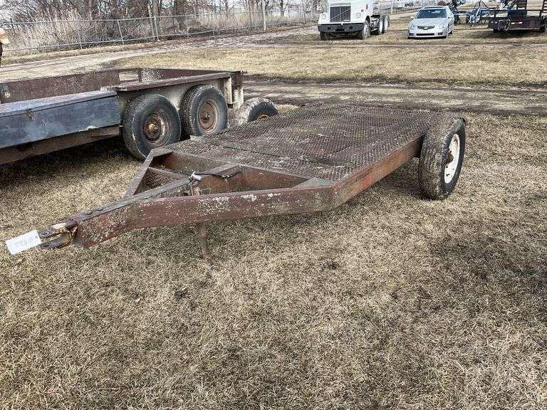 Home made trailer 8’x65? No Registration Legacy Auction Company