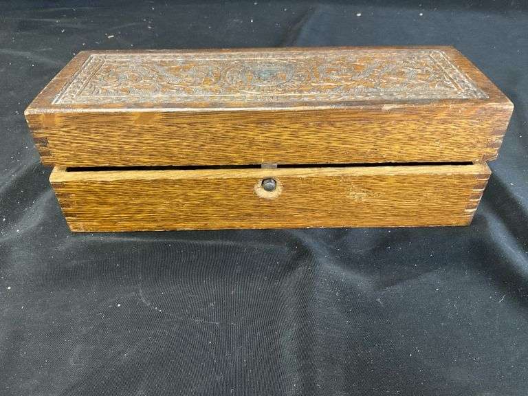 Wheeler and Wilson sewing machine box Legacy Auction Company