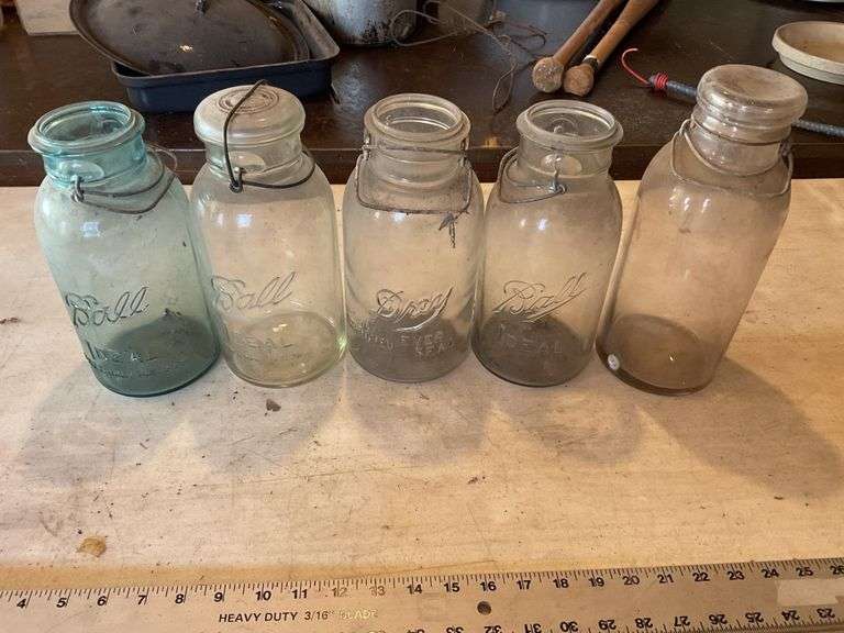 Ball and Drey canning jars Legacy Auction Company