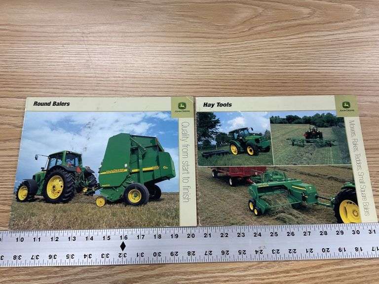 John Deere brochures Legacy Auction Company