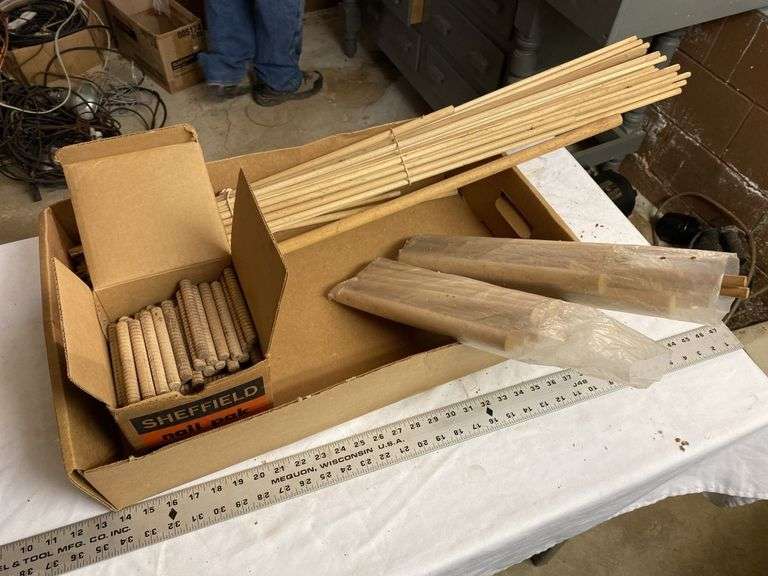 Assorted dowel rod Legacy Auction Company